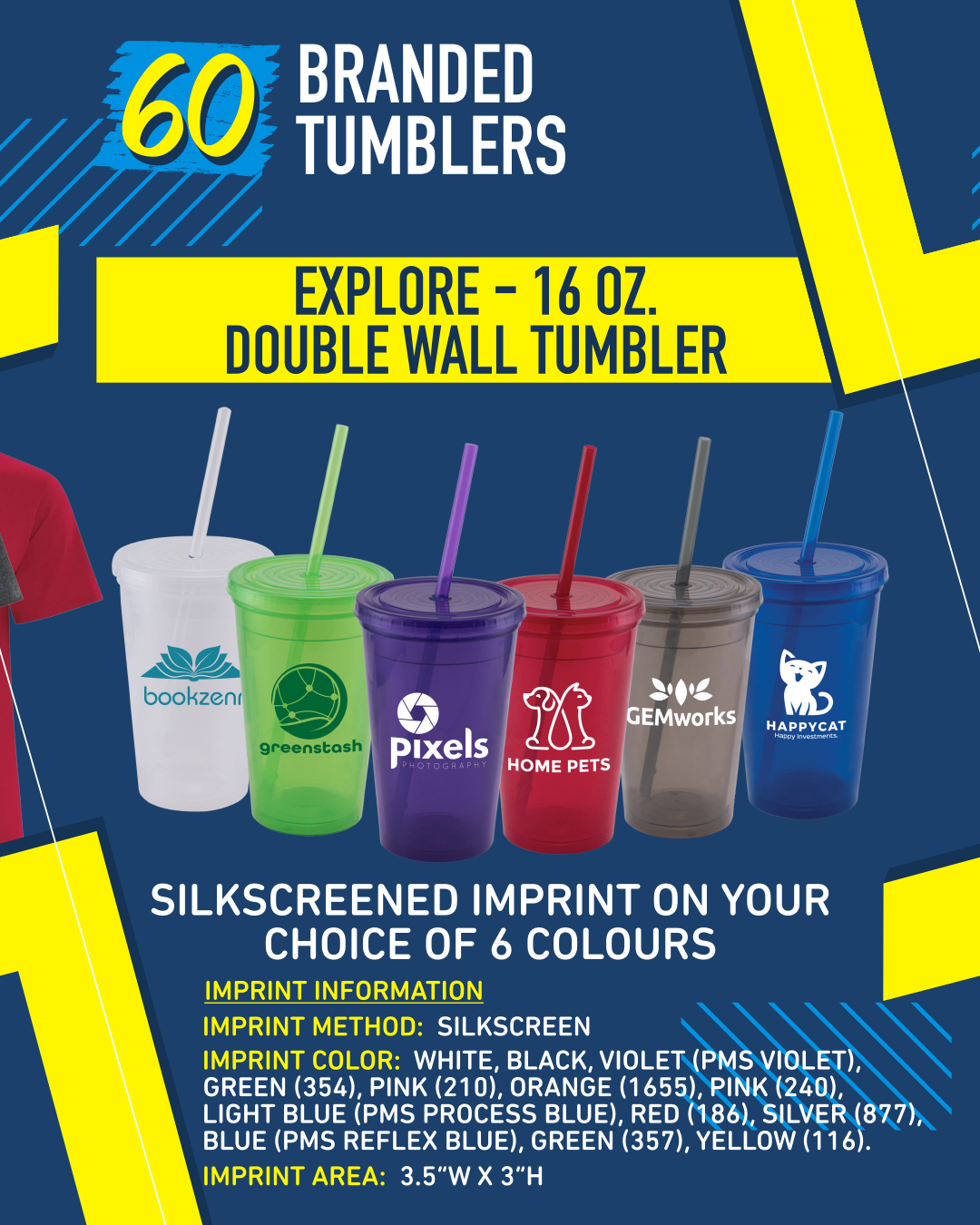 Tumbler mockup