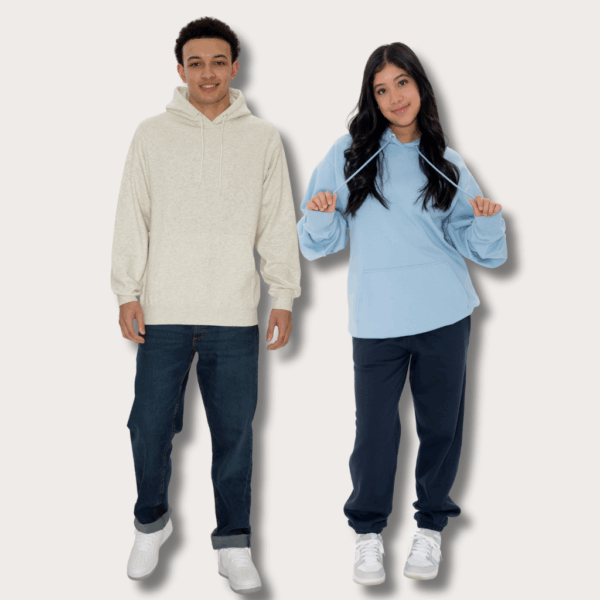 “October Walking Billboard package – bundle of branded hoodies, mugs, and reusable hand warmers.”